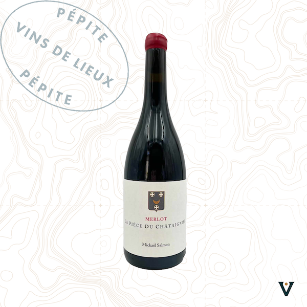 DOMAINE LUCAS-SALMON, MERLOT "LA PIECE DU CHÂTAIGNIER" 2022 - VINS DE LIEUX