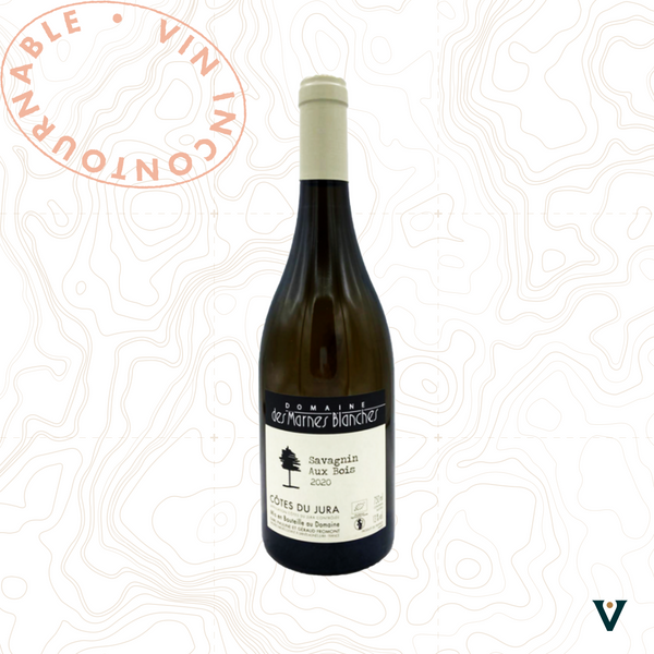 DOMAINE DES MARNES BLANCHES, CÔTES DU JURA SAVAGNIN "AUX BOIS" 2020 - VINS DE LIEUX