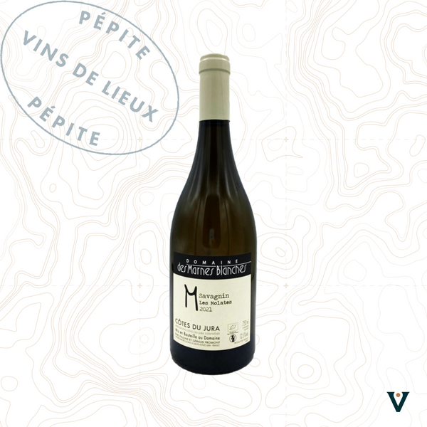 DOMAINE DES MARNES BLANCHES, COTES DU JURA SAVAGNIN "LES MOLATES" 2020 - VINS DE LIEUX