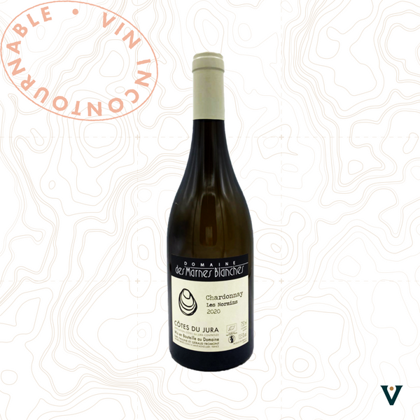 DOMAINE DES MARNES BLANCHES, COTES DU JURA "LES NORMINS" 2020 - VINS DE LIEUX