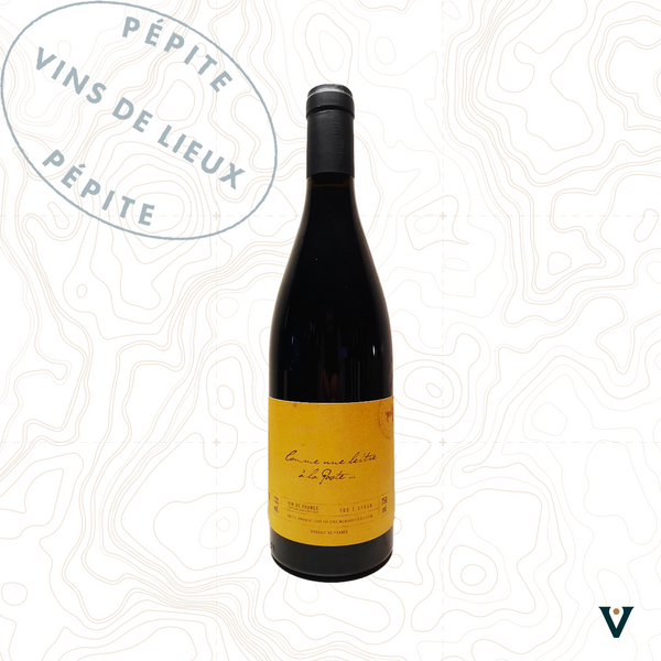 DOMAINE DE LA SARBECHE, COMME UNE LETTRE A LA POSTE 2021 - VINS DE LIEUX
