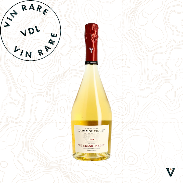 DOMAINE VINCEY OGER GRAND CRU « LIEU-DIT LE GRAND JARDIN » 2014 - VINS DE LIEUX