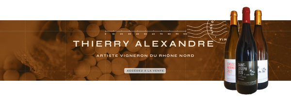 Thierry Alexandre, artiste vigneron du Rhône nord