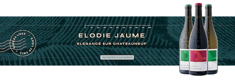 Elodie Jaume, élégance sur Châteauneuf