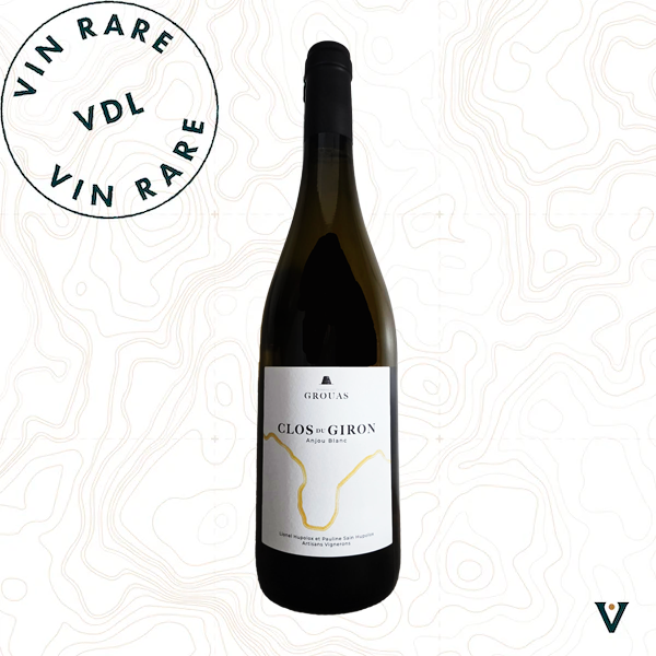 DOMAINE DES GROUAS, ANJOU BLANC "CLOS DU GIRON" 2022 - VINS DE LIEUX