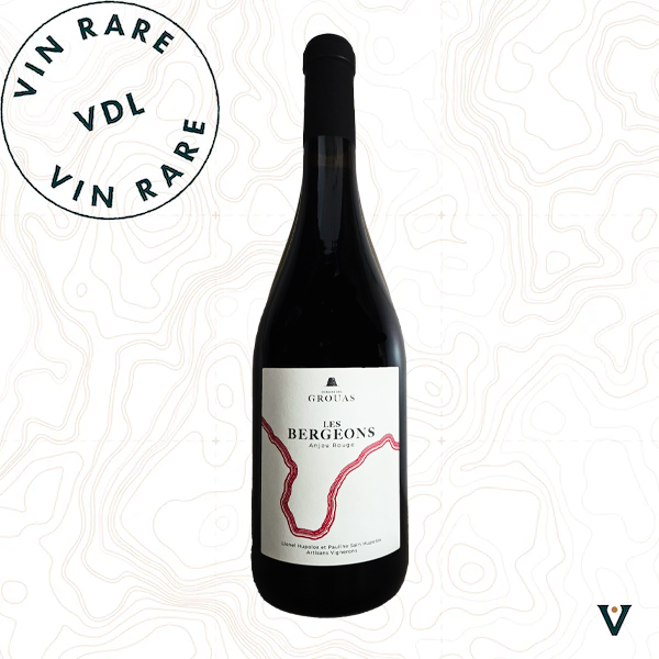 DOMAINE DES GROUAS, ANJOU ROUGE "LES BERGEONS" 2022 - VINS DE LIEUX
