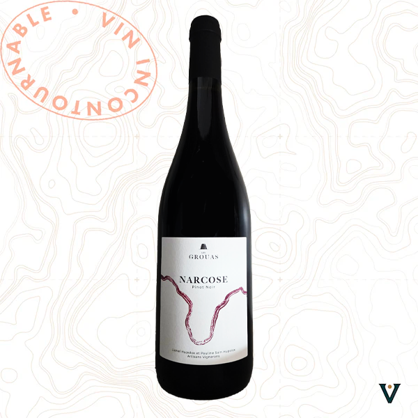 DOMAINE DES GROUAS, VIN DE FRANCE  "NARCOSE" 2022 - VINS DE LIEUX